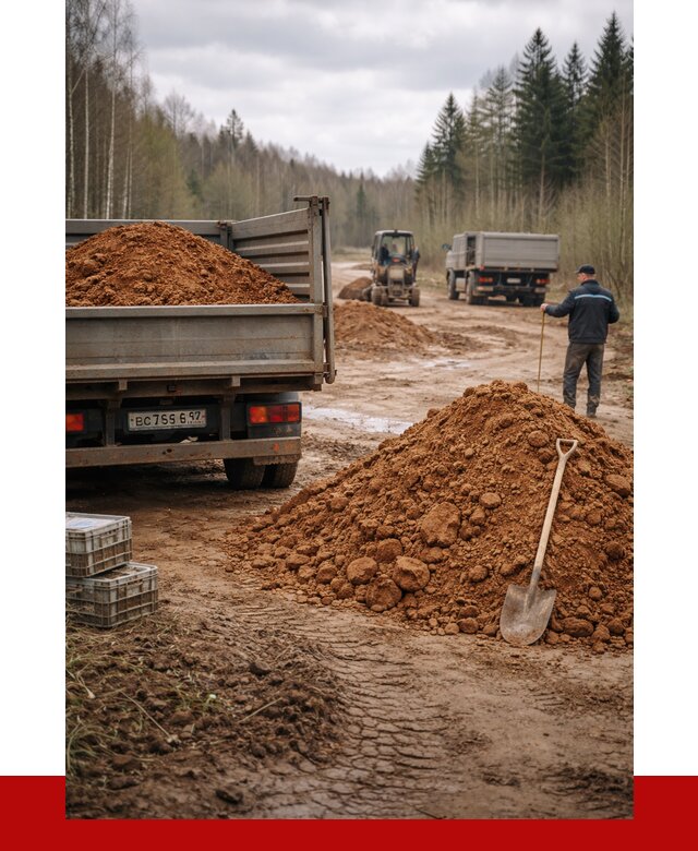 Глина и суглинки в Дальнереченске от 4586 р. за куб | ПРОНЕРУДДлн