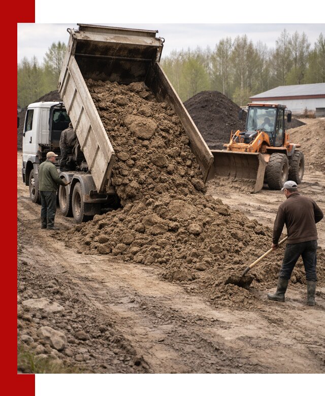 Доставка глин и суглинков в Дальнереченске оптом и вкрай