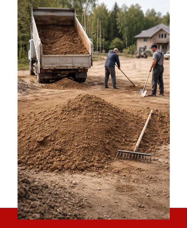 Суглинок для планировки в Дальнереченске с доставкой от 4280 р. | ПРОНЕРУДДлн