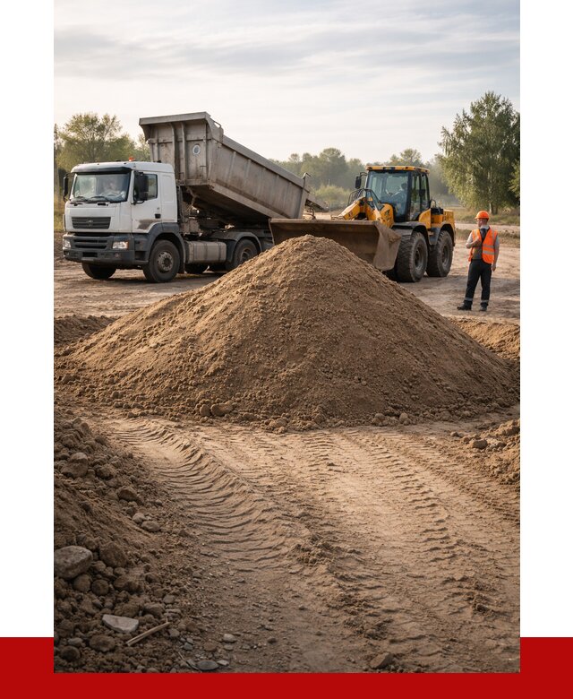 Купить песчаный грунт с доставкой в Дальнереченске от 4280 р. | ПРОНЕРУДДлн