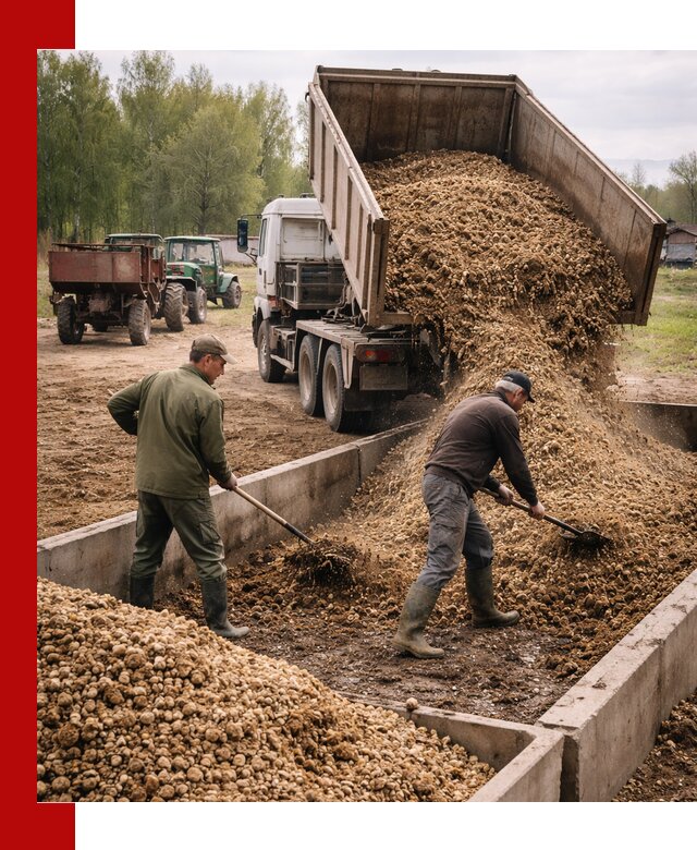 Куриный помет с доставкой в Дальнереченске оптом и в розницу