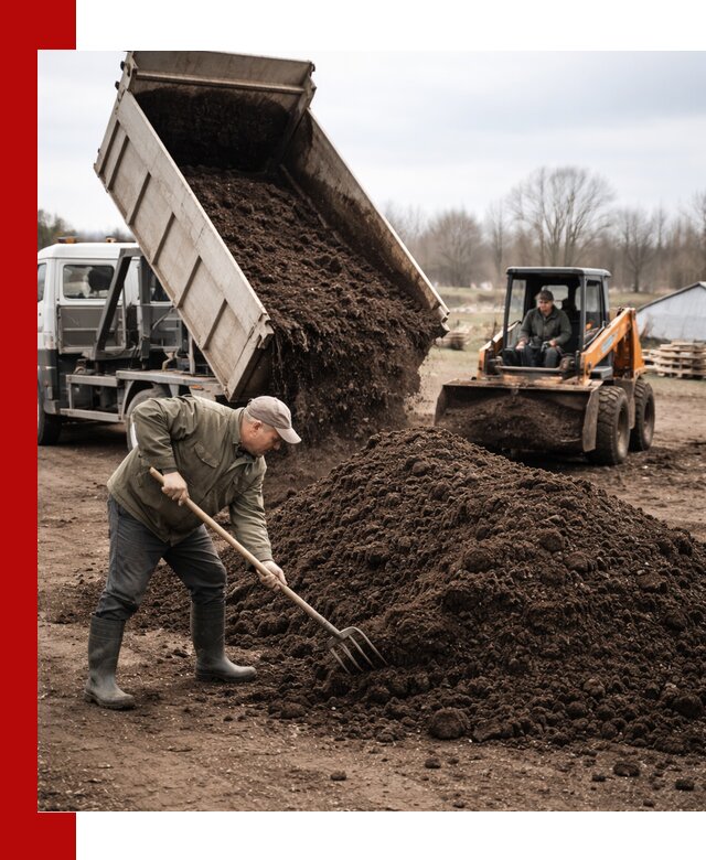 Доставка и продажа перегноя в Дальнереченске быстро и дешево