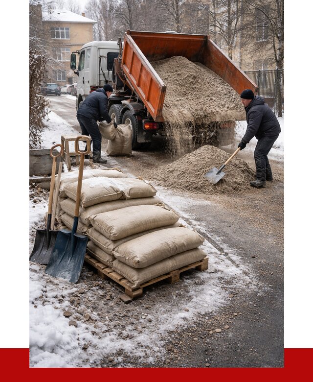 Противогололедные материалы оптом в Дальнереченске от 4280 р. | ПРОНЕРУДДлн
