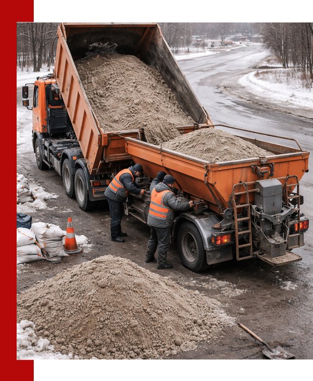 Поставка и вывоз пескосоля в Дальнереченске оптом и в розницу