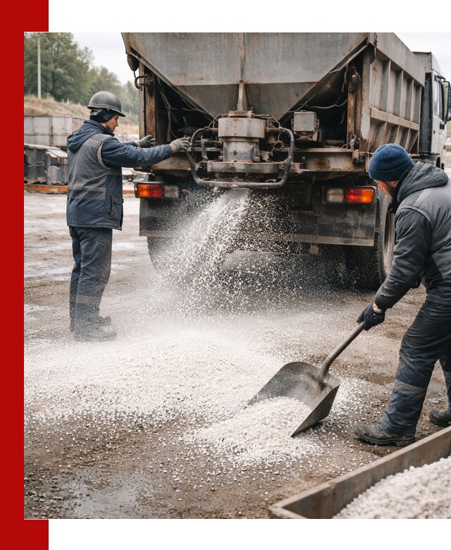 Доставка и продажа хлористого кальция в Дальнереченске