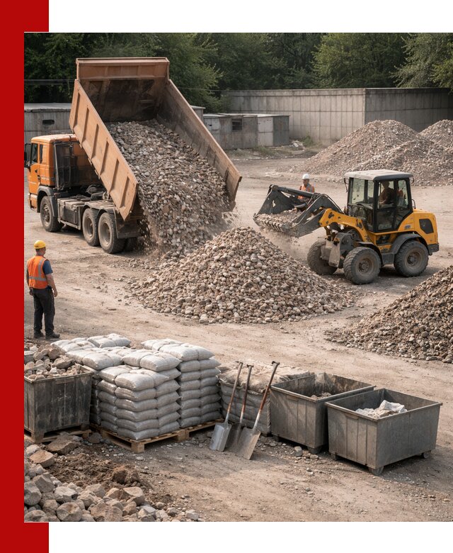 Вторичные материалы для отсыпки в Дальнереченске — поставка и доставка