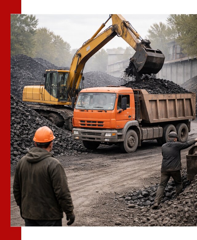 Доставка угля автотранспортом в Дальнереченске быстро и выгодно