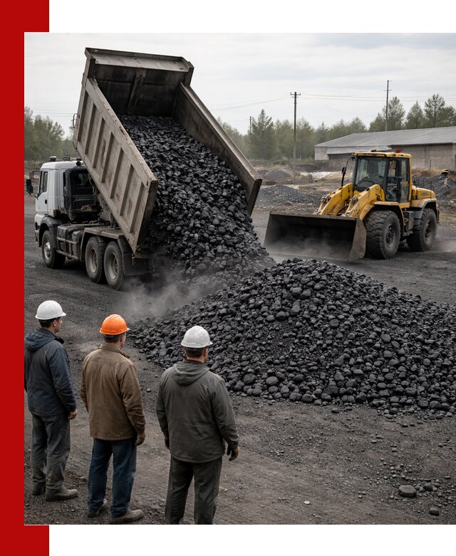 Доставка угля антрацита в Дальнереченске с самосвалами и погрузкой
