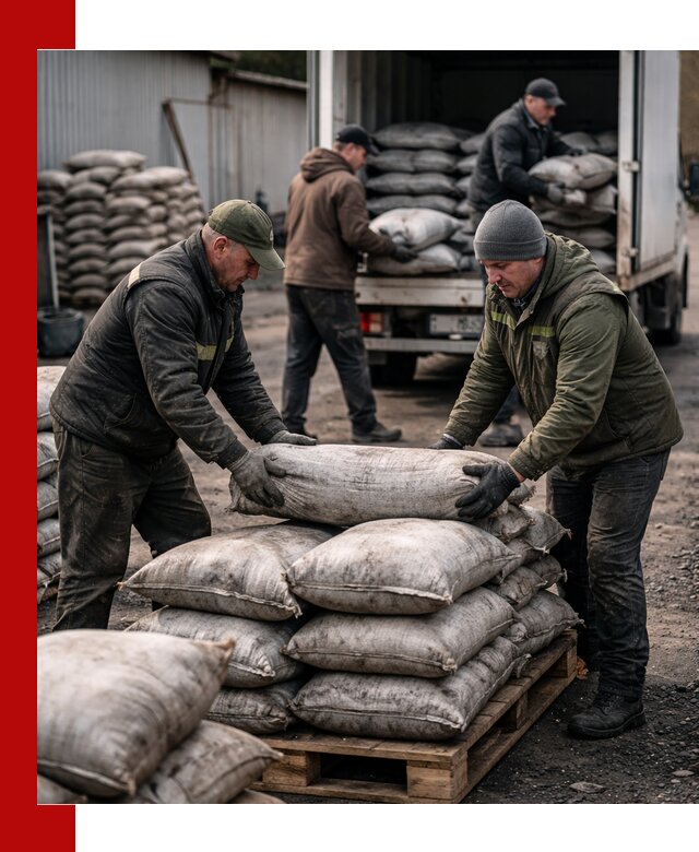 Доставка угля в мешках по выгодным ценам в Дальнереченске