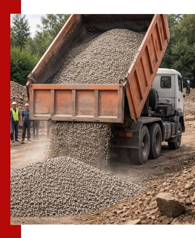 Доставка сыпучих материалов самосвалом в Дальнереченске быстро и надежно