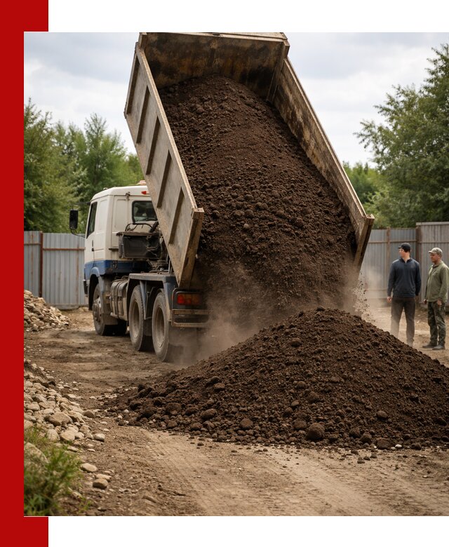 Доставка самосвалом 10 кубов в Дальнереченске быстро и надёжно