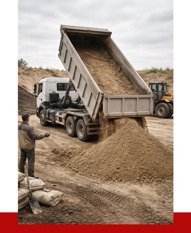 Доставка самосвалом 20 кубов в Дальнереченске от 7643 р. | ПРОНЕРУДДлн