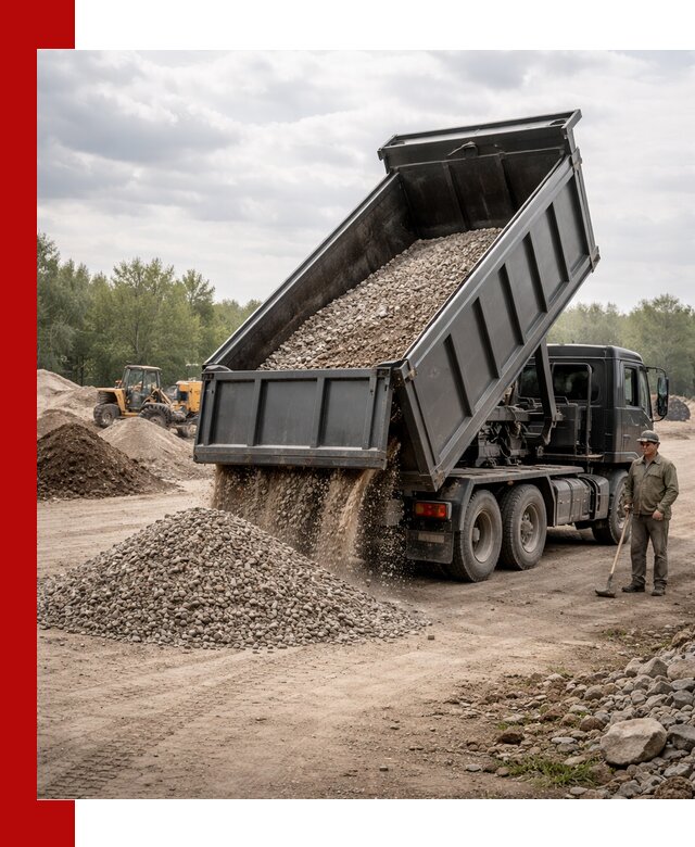 Доставка самосвалом 30 м3 по выгодным ценам в Дальнереченске