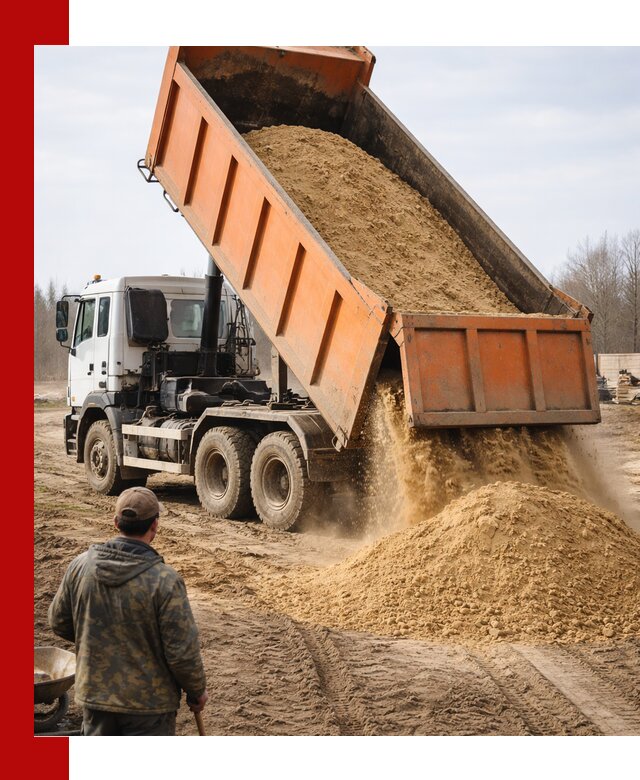 Аренда самосвала 20 тонн для перевозки грузов в Дальнереченске
