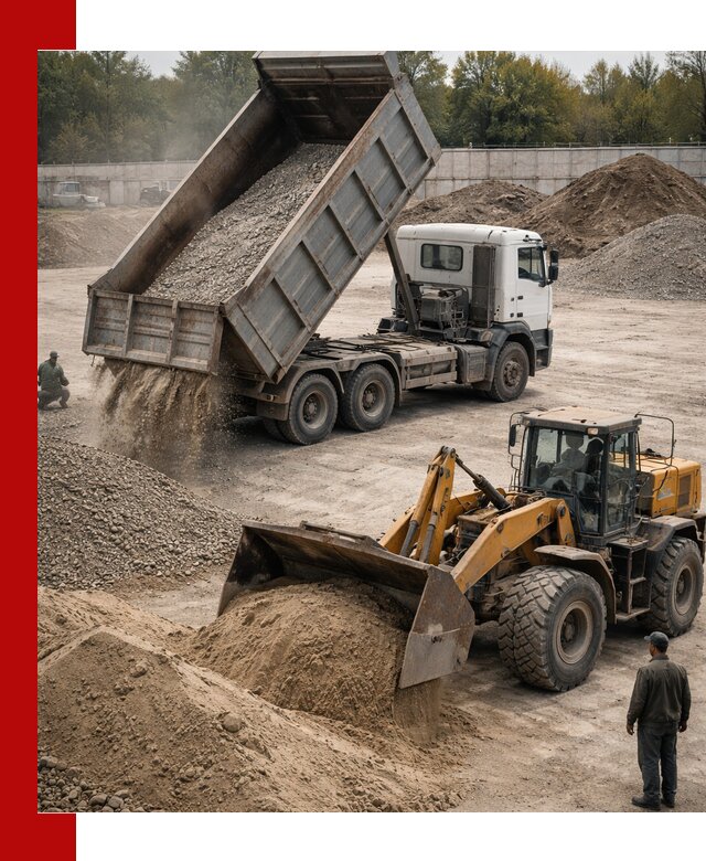 Перевозка сыпучих грузов самосвалами и бортовыми в Дальнереченске