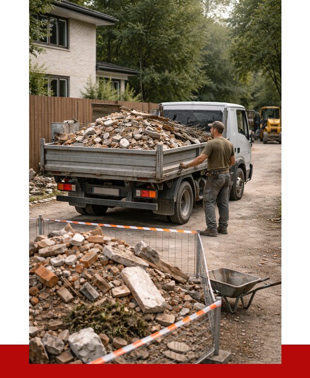 Вывоз строительного мусора с погрузкой в Дальнереченске от 7643 р | ПРОНЕРУДДлн