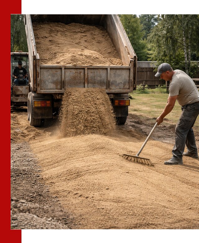 Отсыпка участка песком в Дальнереченске быстро и качественно