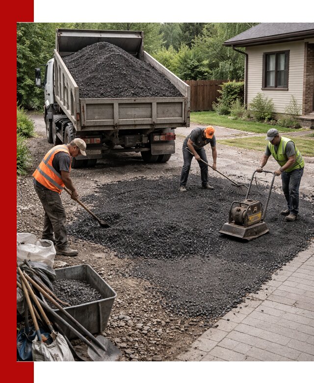Асфальтовая крошка для двора с доставкой в Дальнереченске
